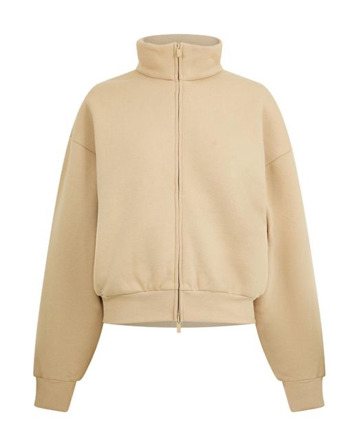 Fear Of God Natural Zipper Fleece Sweater