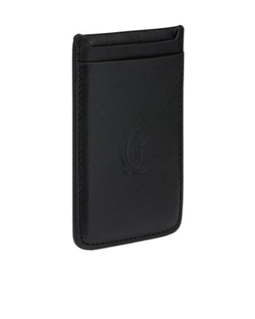 Christian Louboutin Black Mooncrest Card Holder for men