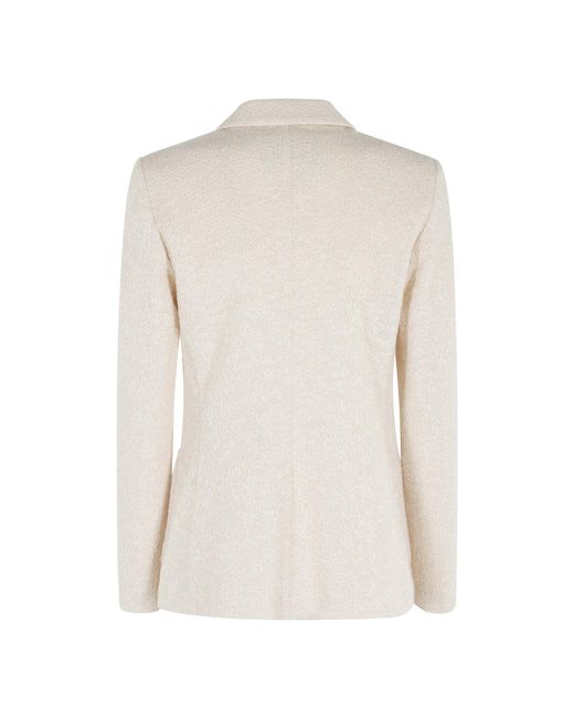 Seventy White Long-Sleeved Suit Jacket