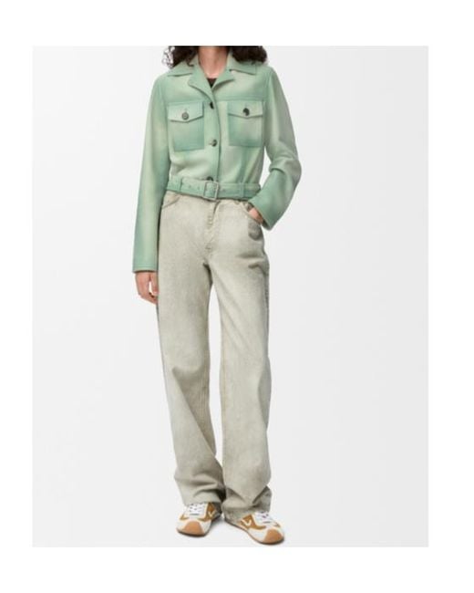 Loewe Green Long-Sleeved Jacket