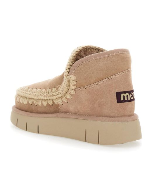 Mou Natural Eskimo Bounce Boots