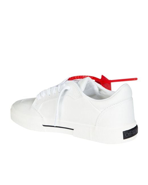 Off-White c/o Virgil Abloh White Low Vulcanised Sneakers for men