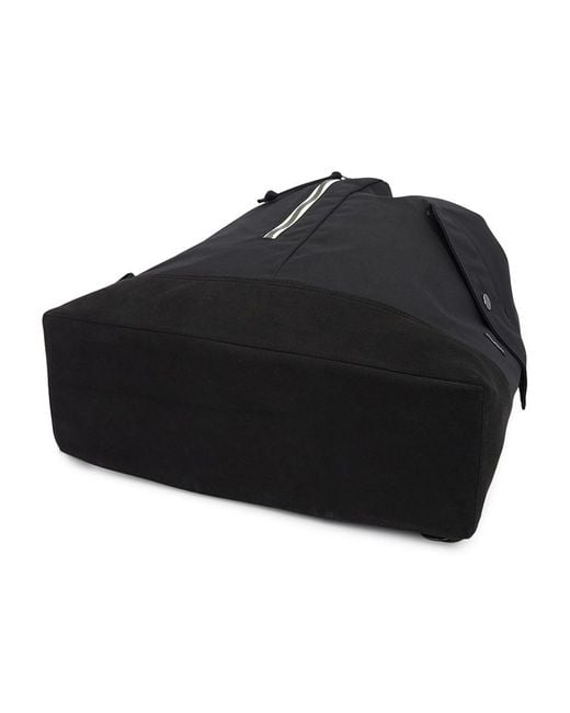 Nanamica Black Zippered Pocket Backpack for men