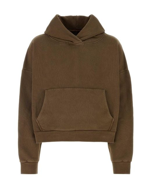 Entire studios Brown Heavy Long Sleeved Hoodie