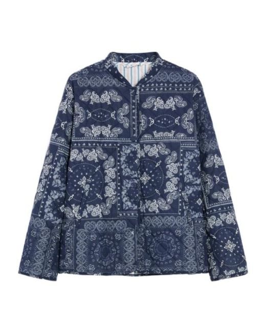 iBlues Blue Padded Jacket