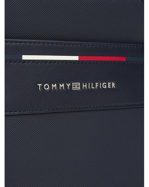 Tommy Hilfiger Black Zipper Crossbody Bag for men