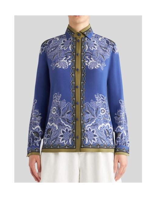Etro Blue Shirts