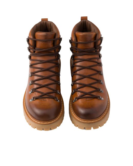 Prada Brown Boots for men