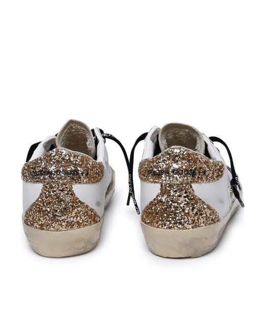 Golden Goose Deluxe Brand White Superstar Low-Top Sneakers