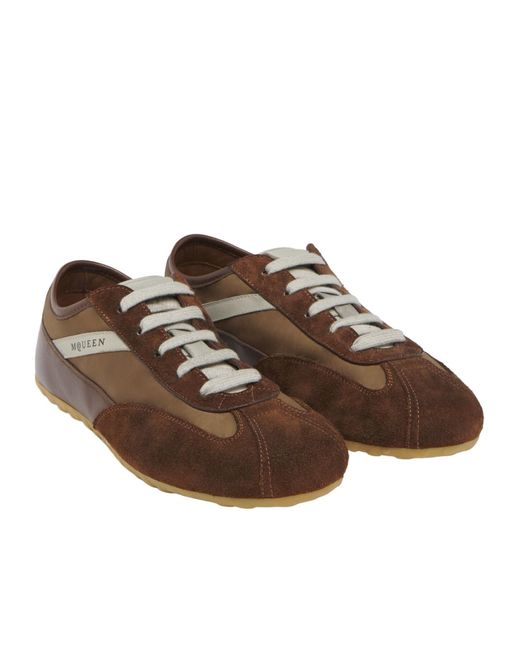 McQueen Brown Boxe Sneaker