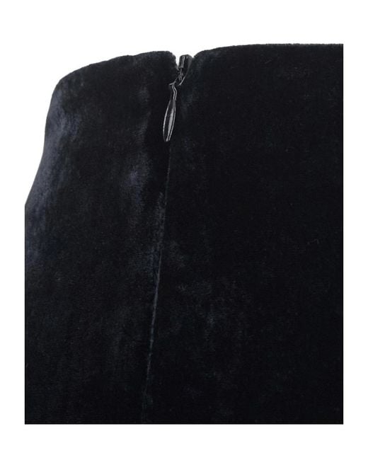P.A.R.O.S.H. Black Zippered Casual Pants