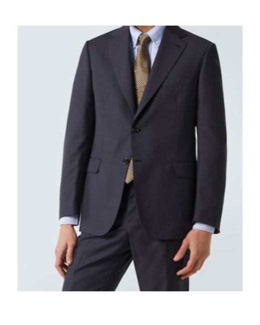 Brioni Blue Trevi Wool And Mohair Suit for men
