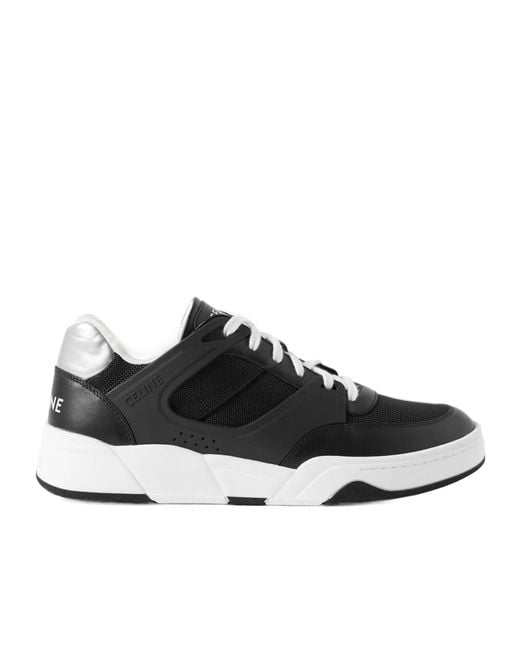 Céline Black Trainer Ct-07 Low Lace-Up Sneaker for men