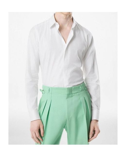 Tom Ford White Dotted Shirt for men