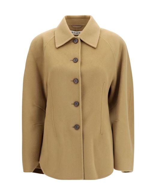 Rohe Natural Sculptural Sleeve Jacket
