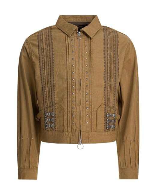 Kapital Green Drizzler Overshirt Jacket for men