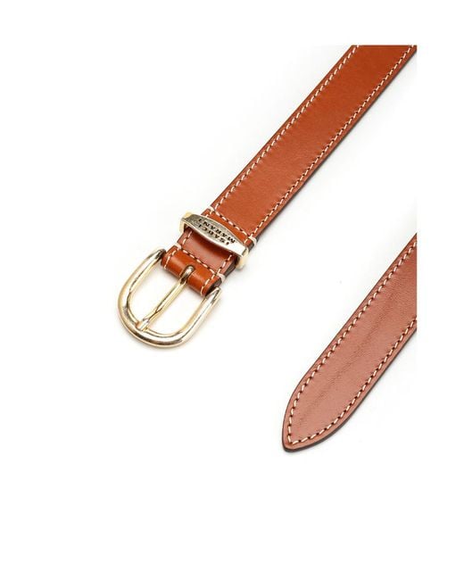 Isabel Marant Brown Logo Engraved Buckle Belt