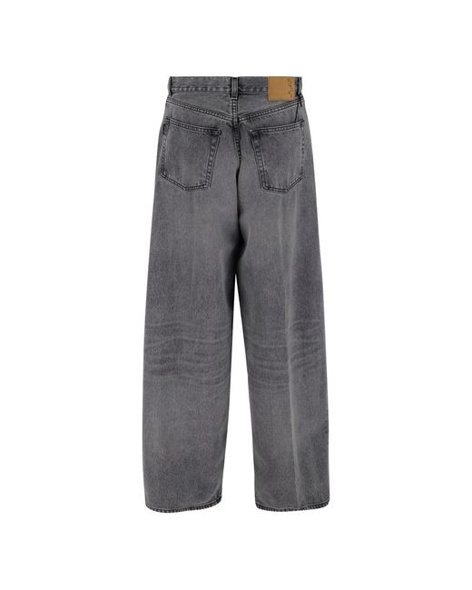 Haikure Gray Bethany Wide-Leg Jeans