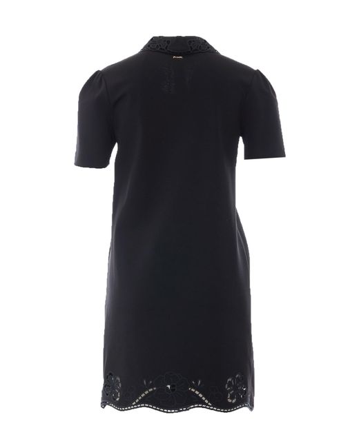 Twinset Black Embroidered Detail Dress