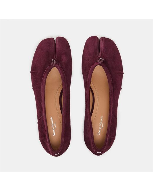 Maison Margiela Purple Tabi Split-Toe High Heels