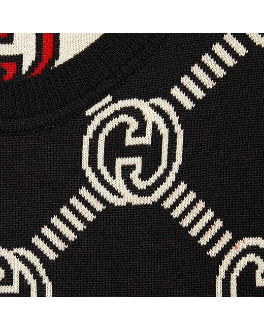 Gucci Pink Reversible Interlocking G Jumper
