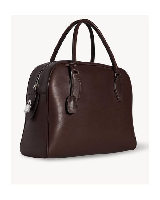 The Row Brown Double-Handle Handbag