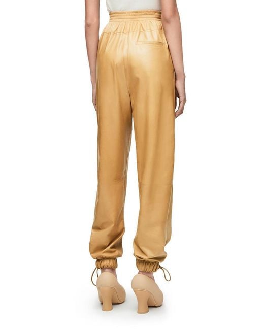 Loewe Yellow Elasticated Trousers