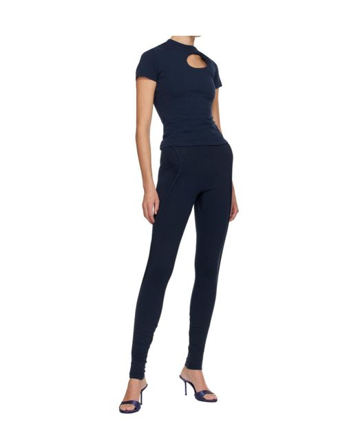 OTTOLINGER Blue Casual Pants With Elastic Waistband