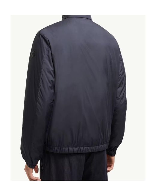 Moncler Blue Berre Short Down Jacket for men