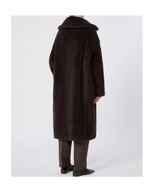 Max Mara Black Tedgirl Long Coat