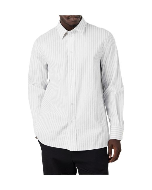 Saint Laurent White Button-Down Shirt for men