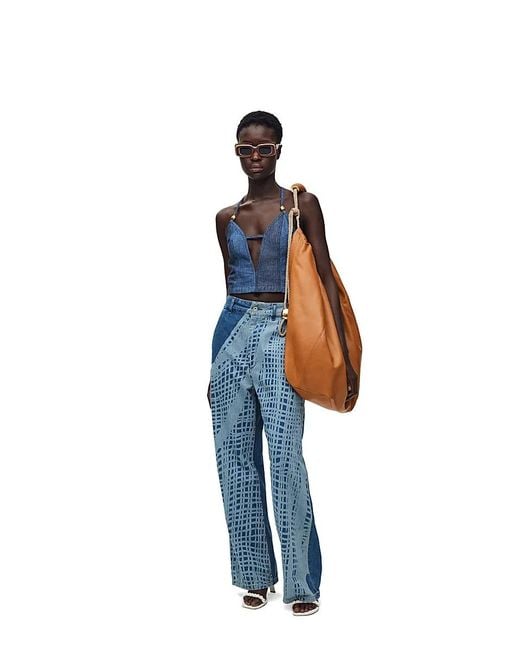 Loewe Blue Belt-Loop Jeans