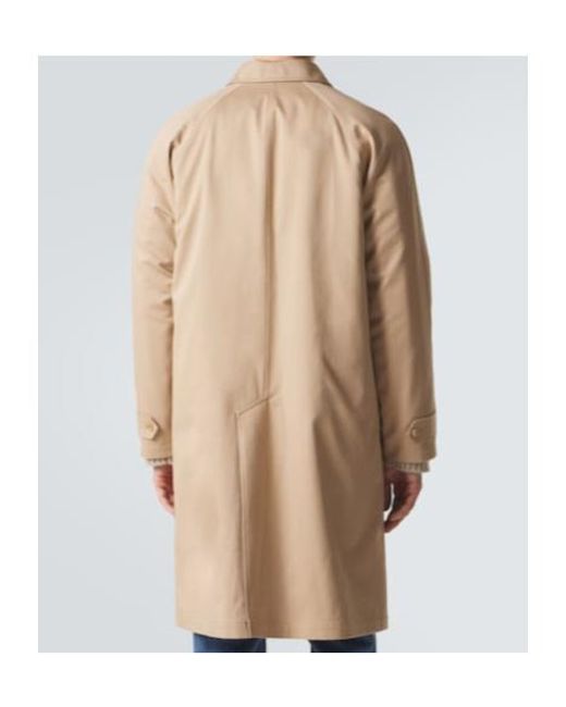 Gabriela Hearst Natural Cotton Gabardine Trench Coat for men