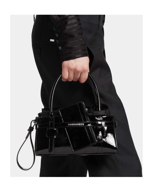 DSquared² Black Twin Mini Bag