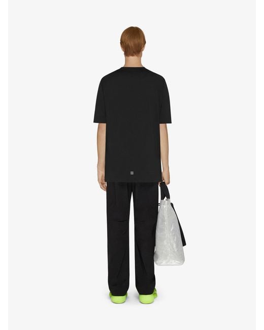 Givenchy Black Archetype Oversized T-Shirt for men