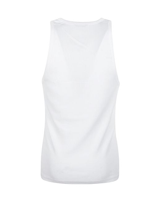 Tom Ford White U-Neck Sleeveless Tank Top for men