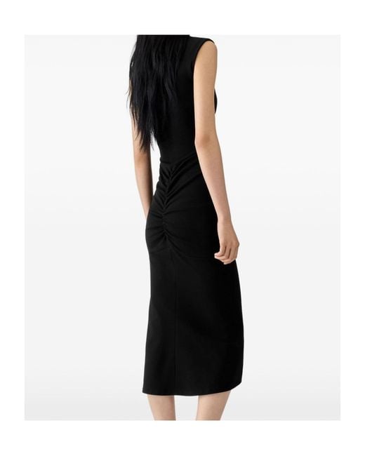 Jacquemus Black The Alba Midi Dress
