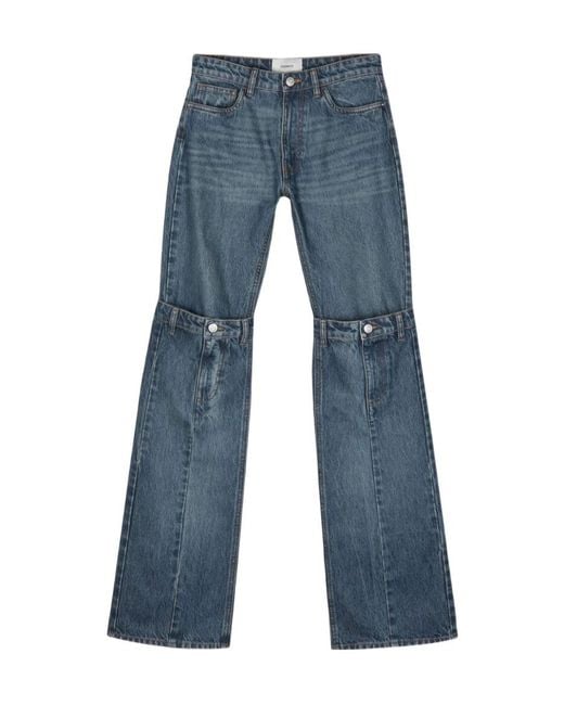 Coperni Blue Belt Ring Jeans