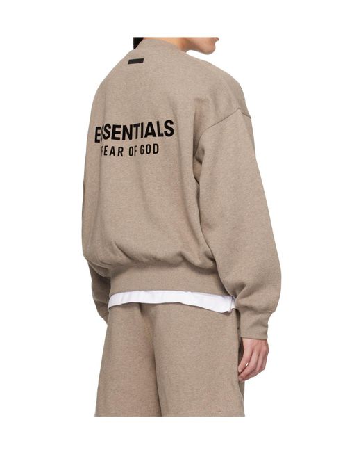 Fear Of God Natural Crew Neck Pullover for men