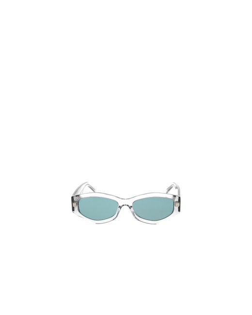 Givenchy Blue Eyewear Rectangular Frame Sunglasses