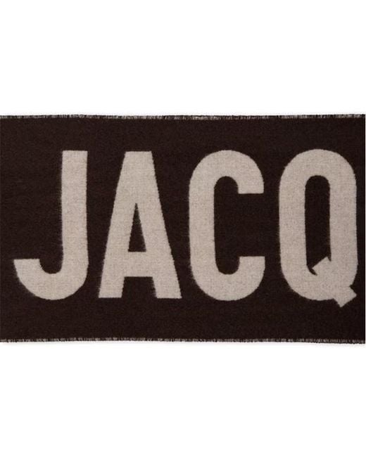 Jacquemus White Tassel Scarf