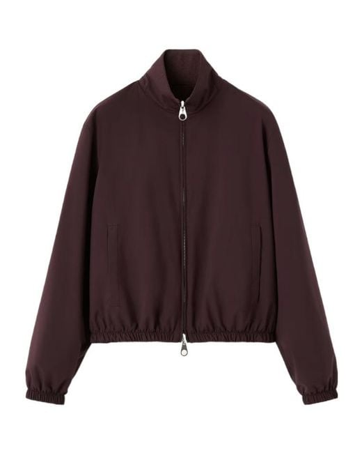 Loro Piana Brown Windmate Bomber Jacket