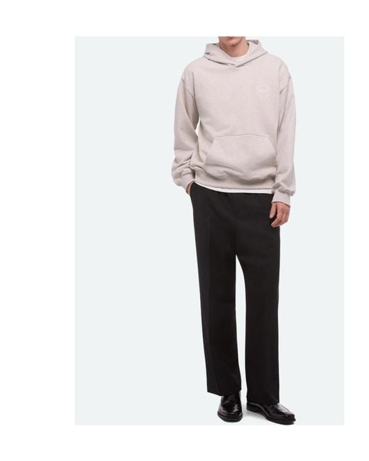 Helmut Lang Pink Printed Hoodie for men
