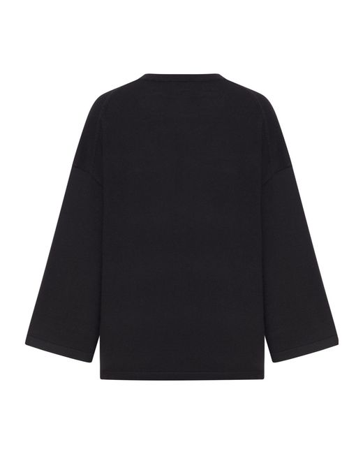 Khaite Black Darcy Top