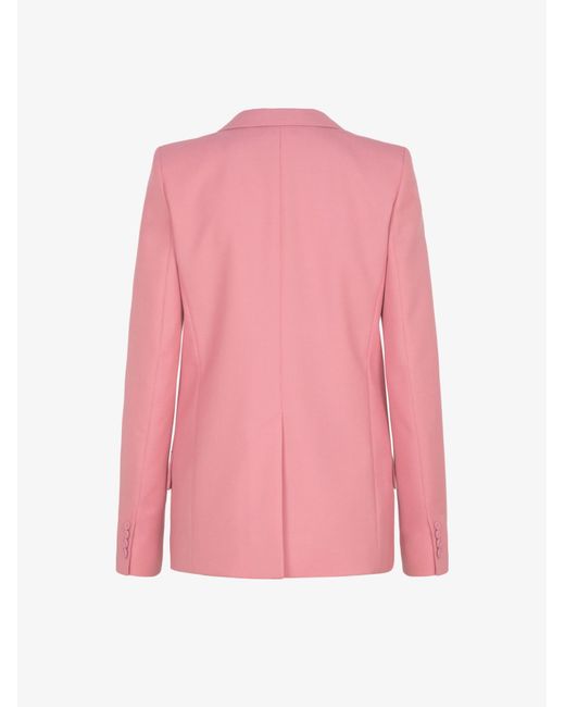 Givenchy Pink Double Breasted Tailored Blazer