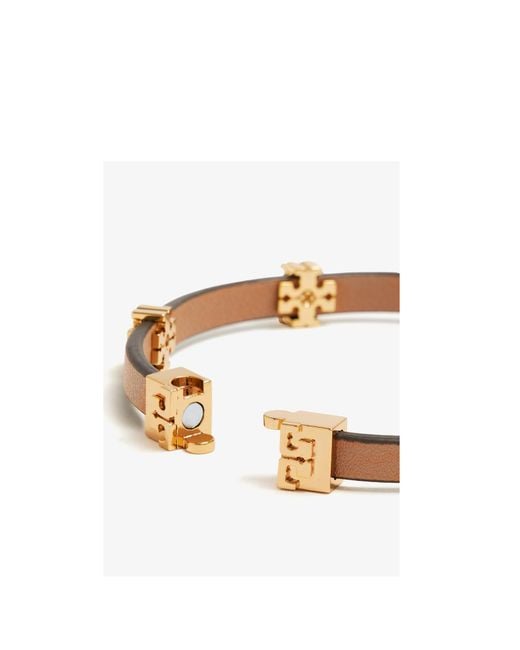 Tory Burch White Eleanor Bio Bracelet