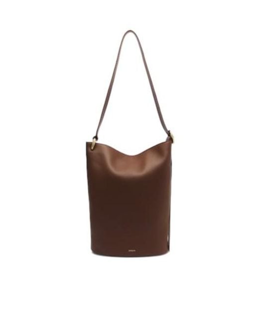 Joseph Brown Bucket Large Leather Shoulder Bag
