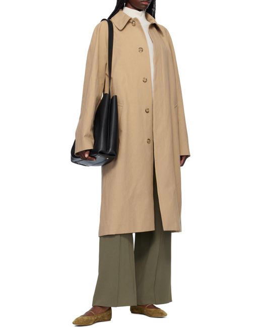 A.P.C. Natural Concealed-Fastening Trench Coat