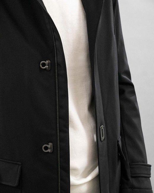 Ferragamo Black Long Sleeve Jacket for men