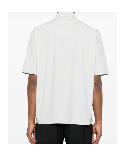 Herno White Short-Sleeve Shirt for men